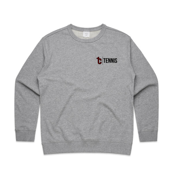 1 C Tennis - AS Colour Womens Premium Crew - Light Thumbnail